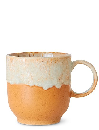 70s Kaffeetassen8x7,5x10,8 cm, 250 ml  von HKLIVING