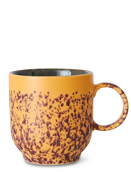 70s Kaffeetassen8x7,5x10,8 cm, 250 ml  von HKLIVING