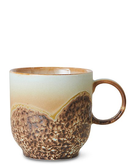 70s Kaffeetassen8x7,5x10,8 cm, 250 ml  von HKLIVING