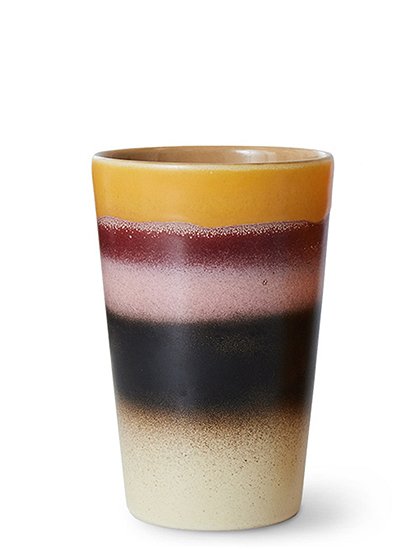 70s Tee Becher13,5xØ8,7 cm, 460 ml von HKLIVING