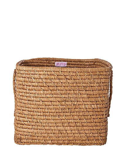 Raffiakorb m. Henkeln25 x 30 x 30 cm von RICE