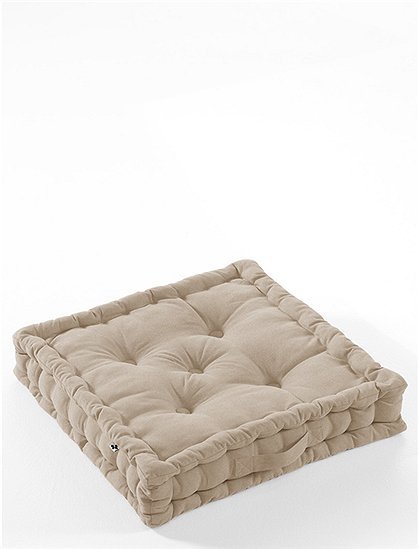 Bodenkissen Kala10 x 50 x 50 cm von L'EFFET PAPILLON 