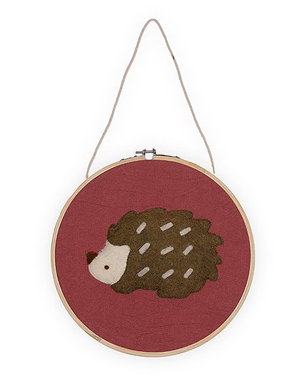 Wandbild Stickrahmenca. Ø20 cm von KIDSDEPOT