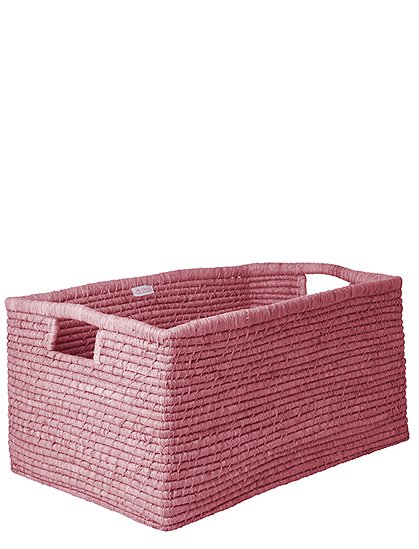 rechteckiger Raffiakorb XL30 x 40 x 60 cm von RICE