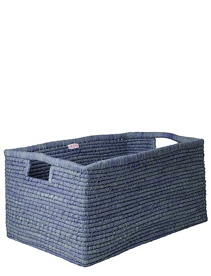 rechteckiger Raffiakorb XL30 x 40 x 60 cm von RICE