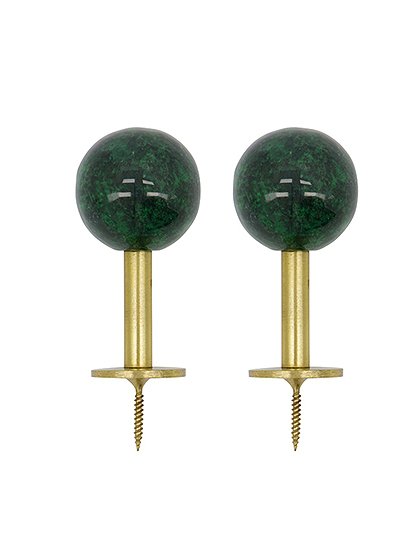 2er Set Wandhaken Ball4/8 x Ø2/4 cm von HOUSE DOCTOR