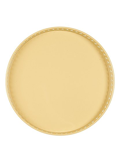 Tablett, gemusterte Kante 3,5 x Ø36,5 cm  von IB LAURSEN