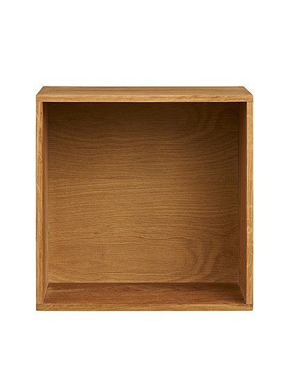 Wandregal Townsville aus Eiche30 x 18 x 30 cm von HOUSE NORDIC