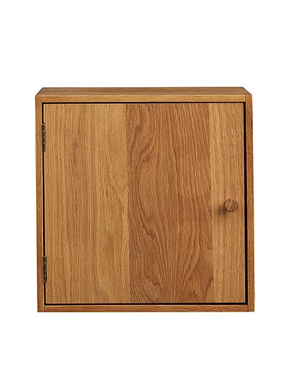 Wandregal Townsville aus Eiche30 x 18 x 30 cm von HOUSE NORDIC