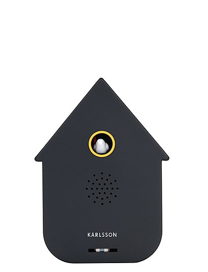 Soundbox modern cuckoo 11,5 x 7,5 x 7,5 cm von PRESENT TIME
