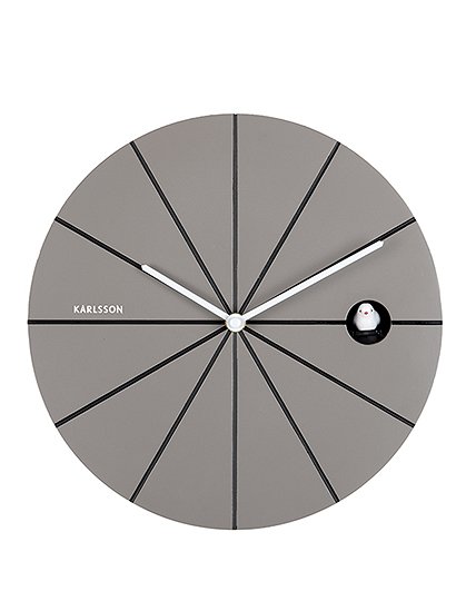 Wanduhr "Destacado Cuckoo"Ø28 x 6 cm von PRESENT TIME