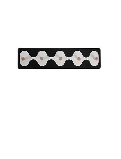 Wandgarderobe Rizar 11,5 x 4,5 x 48 / 58 cm  von PRESENT TIME