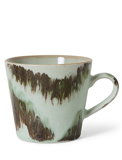 70s Cappuccinotassen8,5x9,5x12 cm, 330 ml von HKLIVING