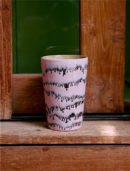 70s Tee Becher13,5xØ8,7 cm, 460 ml von HKLIVING