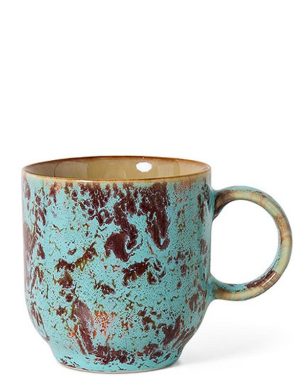 70s Kaffeetassen8x7,5x10,8 cm, 250 ml  von HKLIVING
