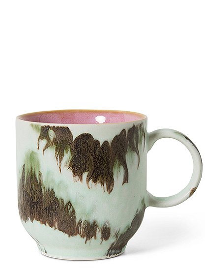 70s Kaffeetassen8x7,5x10,8 cm, 250 ml  von HKLIVING