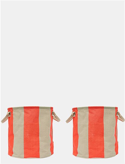 2er Set Aufbewahrungskorb Kara32 x Ø32 cm von OYOY LIVING