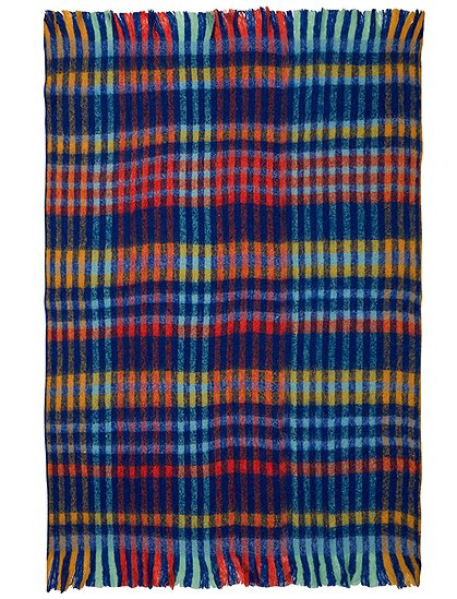 Wolldecke Loom 140 x 200 cm von HÜBSCH INTERIOR