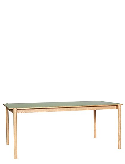 Esstisch Oblique75 x 90 x 190 cm  von HÜBSCH INTERIOR