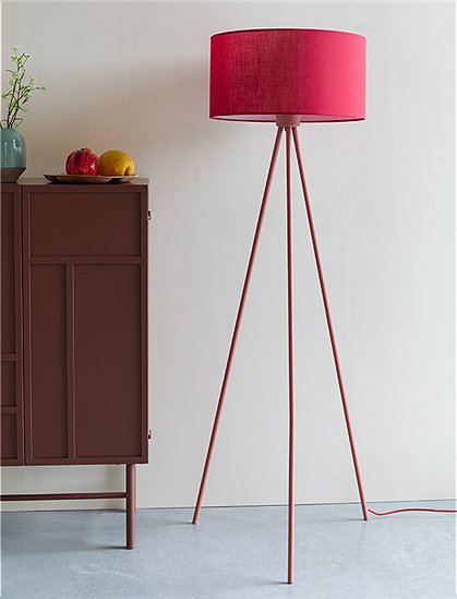 Stehleuchte Susie 156 x Ø45 cm von WHITELABEL
