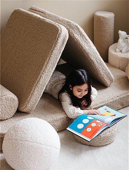 Kinder-Spielsofa, 9-tlg. 46x78x132 cm von WIGIWAMA