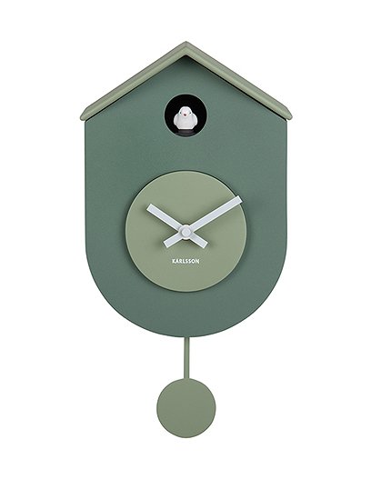 Wanduhr Kuckuck "Grato"33,2 x 9,2 x 17,5 cm von PRESENT TIME