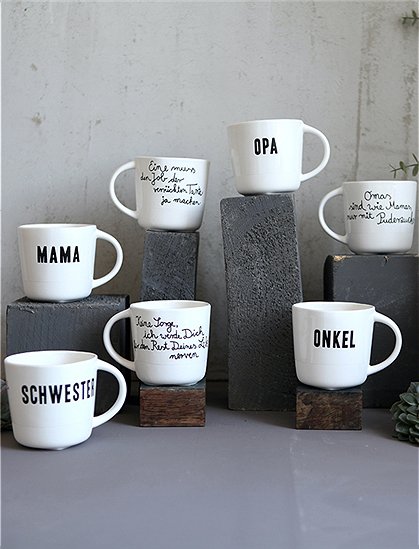 Familientasse9 x Ø9 cm  von GOOD OLD FRIENDS