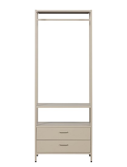 Kleiderschrank Ferris, offen185 x 54 x 70/100 cm von WOOOD