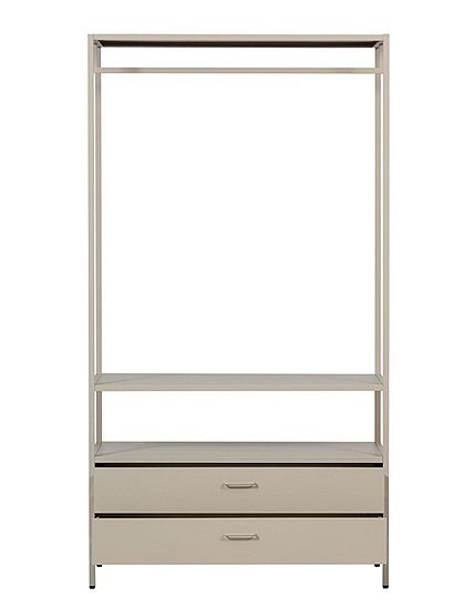 Kleiderschrank Ferris, offen185 x 54 x 70/100 cm von WOOOD