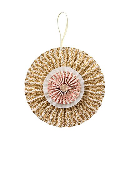 Papier Rosetteversch. Farben & Größen  von BUNGALOW