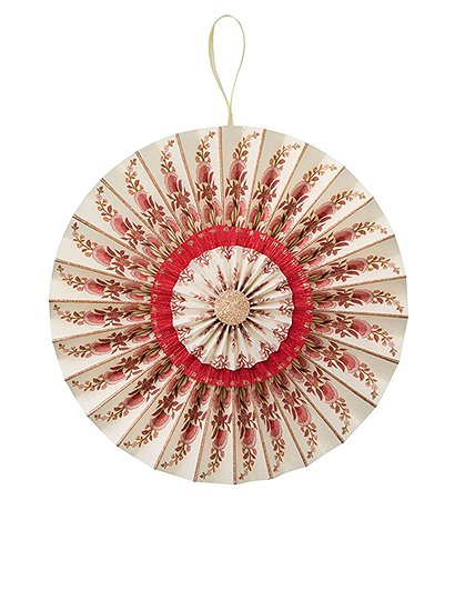 Papier Rosetteversch. Farben & Größen  von BUNGALOW