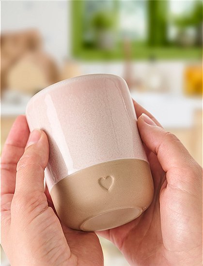 Becher Heart, 190 ml8,8 x Ø7 cm von IB LAURSEN