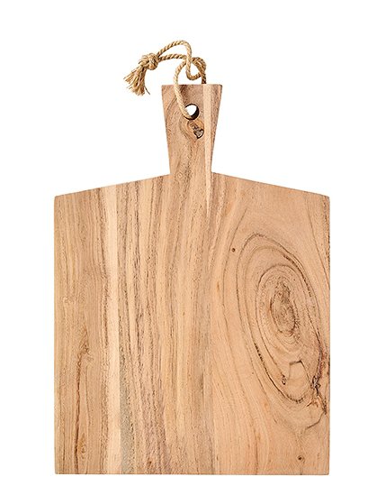 Schneidebrett mit Juteband 6 Formate, Akazienholz  von IB LAURSEN