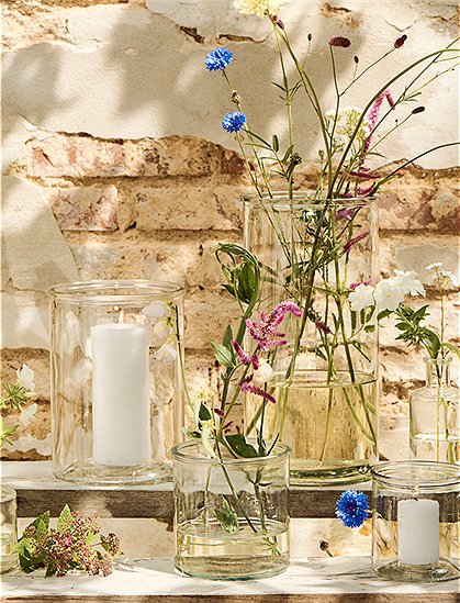 Glas Topf Hannah verschiedene Größen von IB LAURSEN