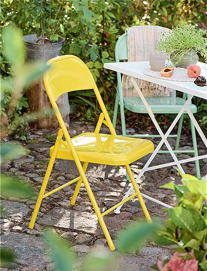 Klappstuhl, Metall 83x44x46 cm  von IB LAURSEN