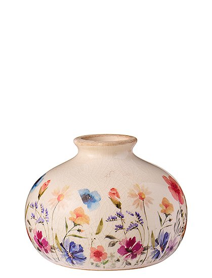 Vase Wildflowers 15 x 13 x 16 cm  von IB LAURSEN