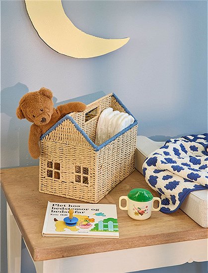 Aufbewahrungskorb 30 x 21 x 35 cm  von RICE