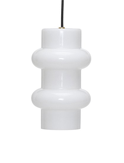 Hängeleuchte Pilule matt/glänzend25 x Ø15 cm von HÜBSCH INTERIOR