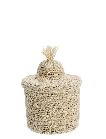 Korb aus Seegras13 x Ø11 cm von MADAM STOLTZ