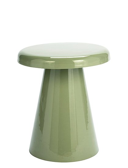 Emaille-Beistelltisch43 x Ø39 cm von MADAM STOLTZ