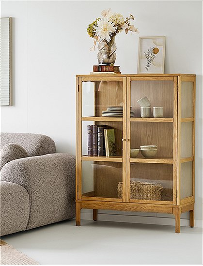 Vitrinenschrank Zamoraversch. Größen  von HOUSE NORDIC