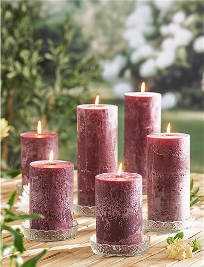 rustikale Kerze15/20 x Ø9,6 cm von IB LAURSEN