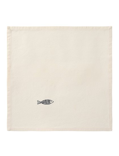 Stoffserviette, bestickt 40 x 40 cm von IB LAURSEN