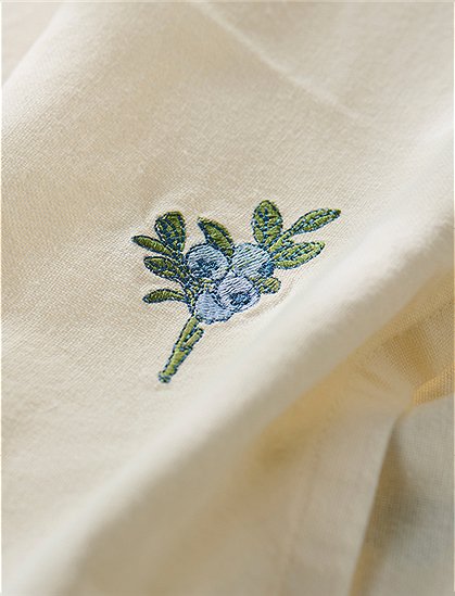 Stoffserviette, bestickt 40 x 40 cm von IB LAURSEN