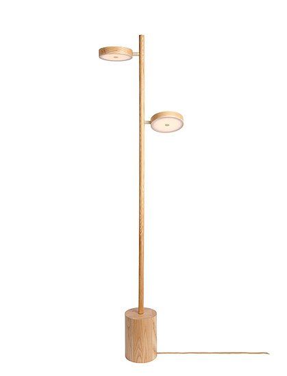 Stehleuchte Okinawa 2-flammigca. 146 x Ø36 cm  von GOOD & MOJO