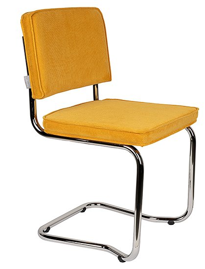 Stuhl Ridge Kink Rib 85 x 48 x 48 cm von ZUIVER