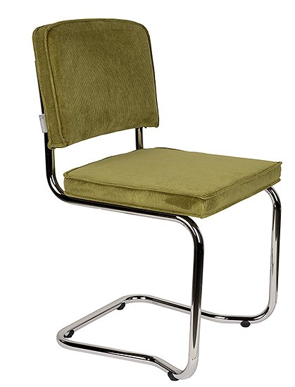 Stuhl Ridge Kink Rib 85 x 48 x 48 cm von ZUIVER