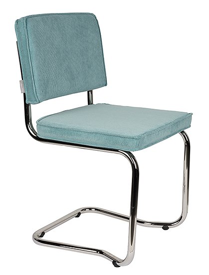 Stuhl Ridge Kink Rib 85 x 48 x 48 cm von ZUIVER