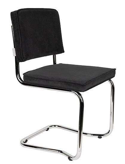 Stuhl Ridge Kink Rib 85 x 48 x 48 cm von ZUIVER