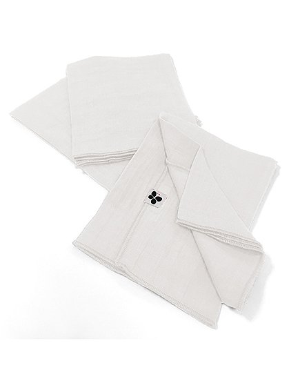 3er Set Servietten Gaia40 x 40 cm von L'EFFET PAPILLON 